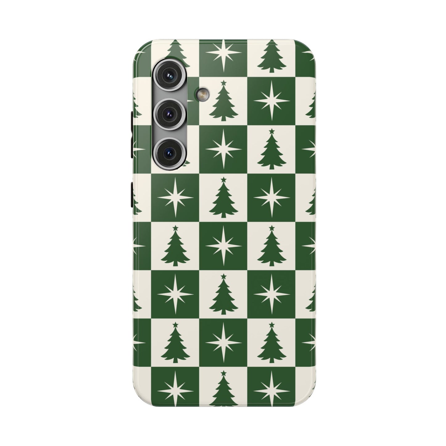 Evergreen Check Samsung Case