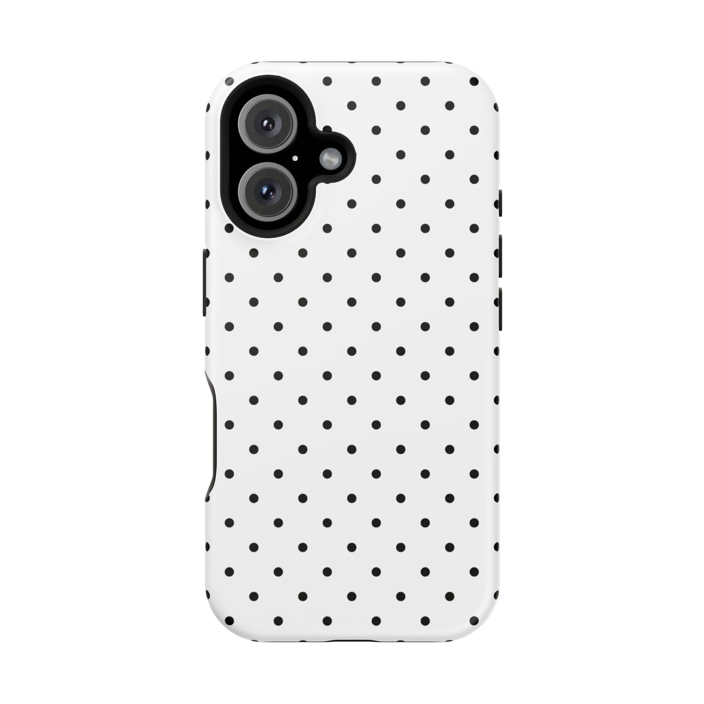 Black Mini Dots iPhone Case