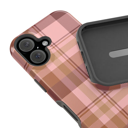 Honey Plaid iPhone Case