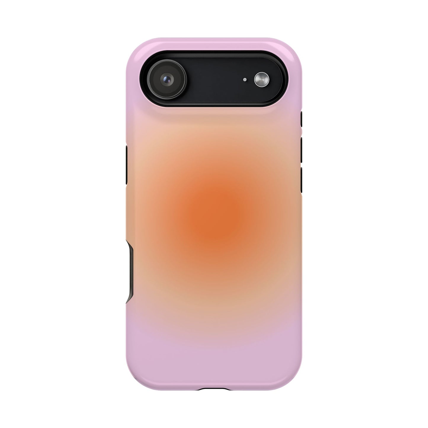 Orange & Purple Aura iPhone Case