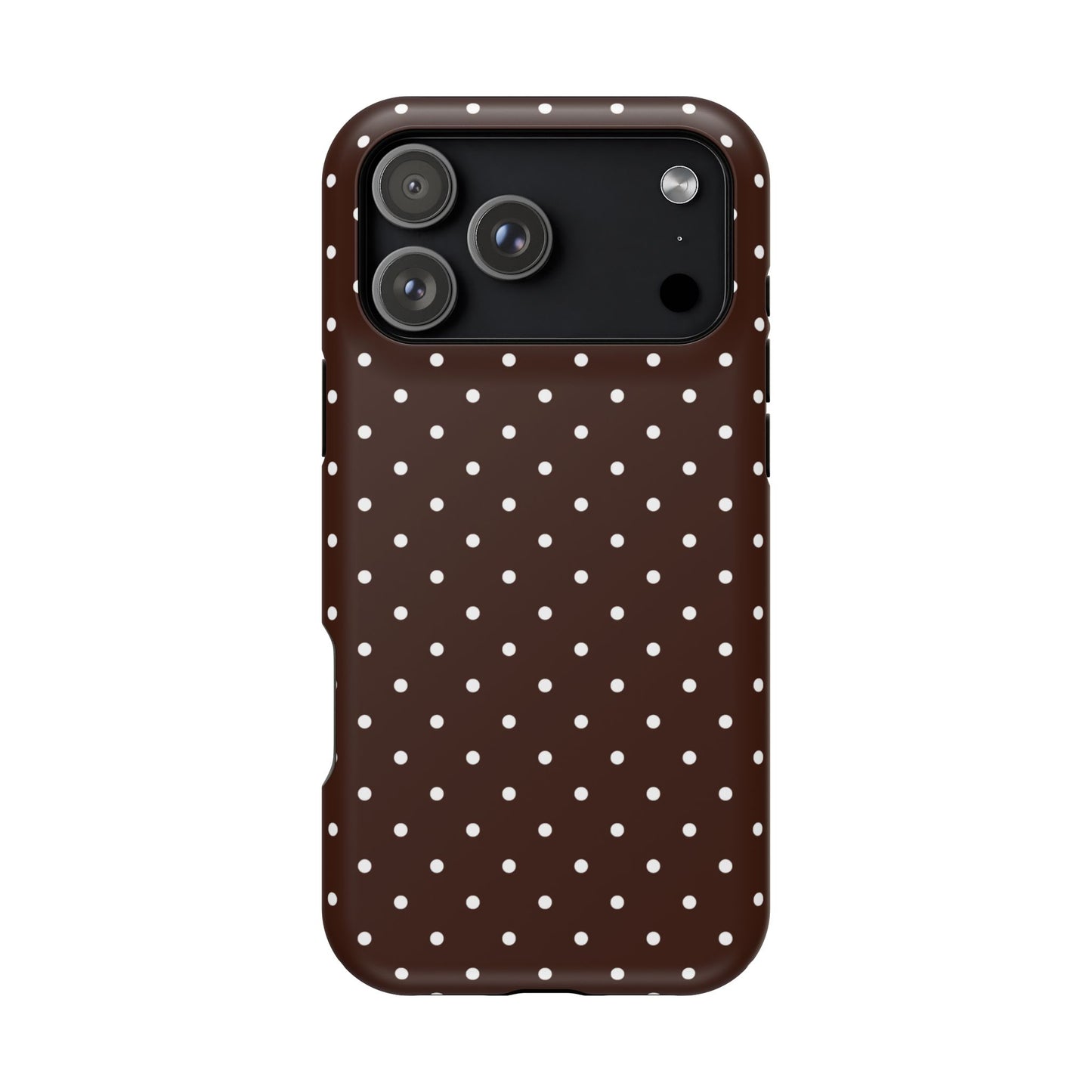 Mocha Mini Dots iPhone Case