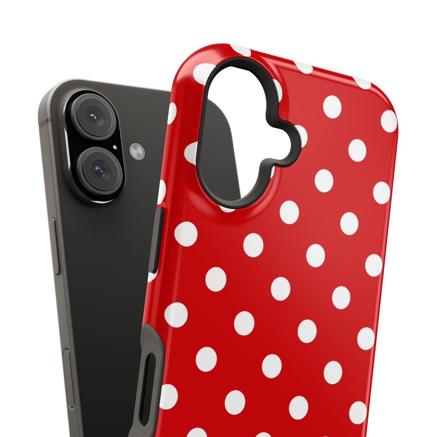 Red Polka Dots iPhone Case
