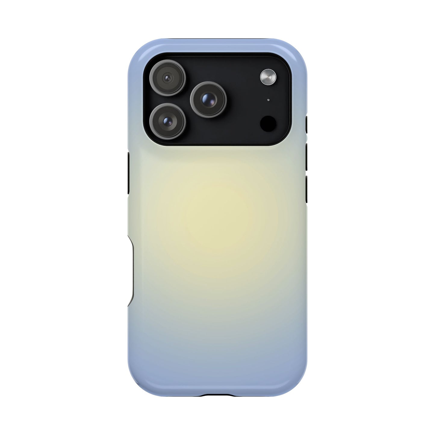 Blue & Yellow Aura iPhone Case