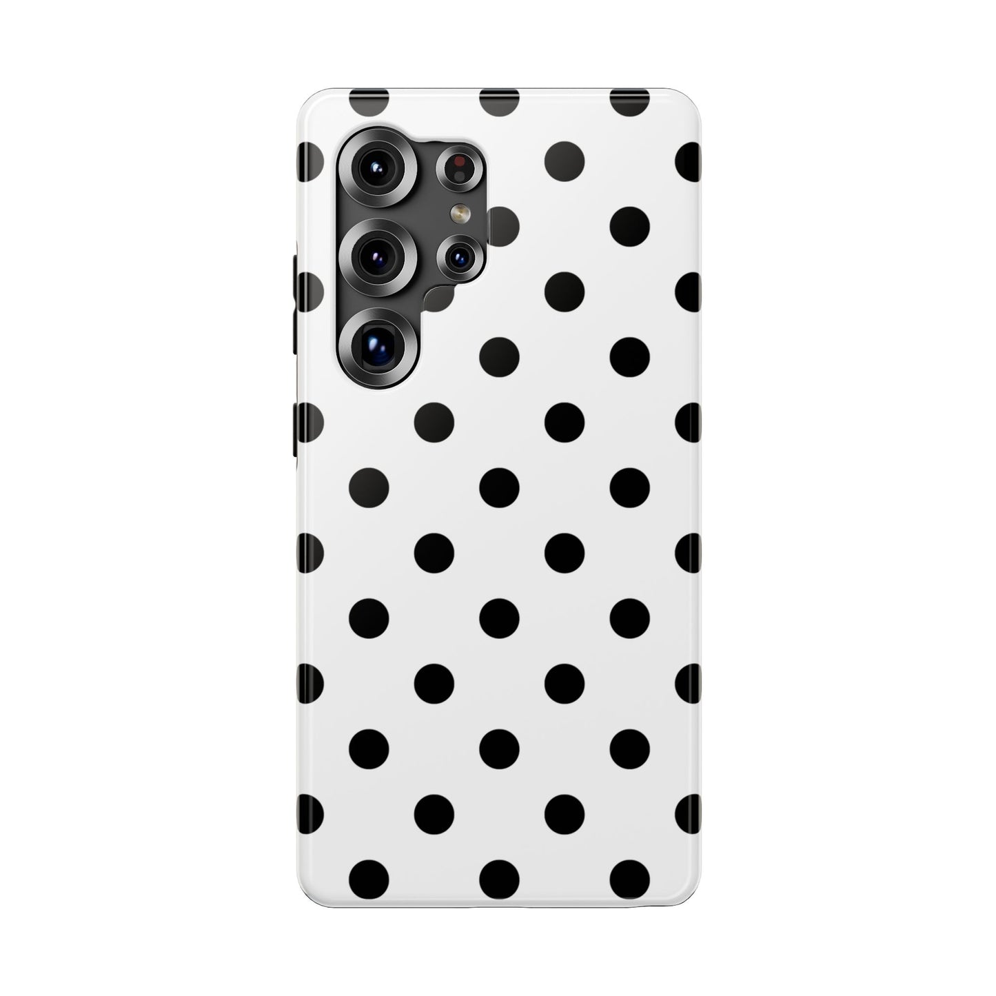 Black Polka Dots Samsung Case