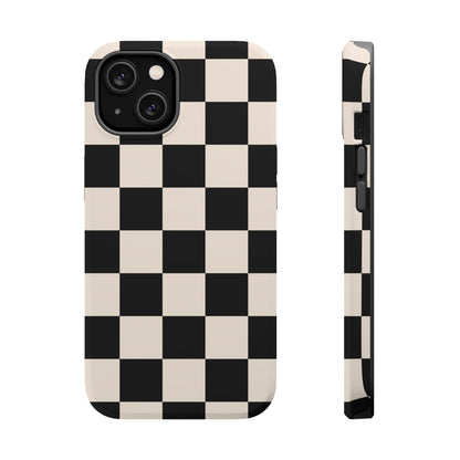 Espresso Checkered iPhone Case