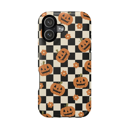 Retro Pumpkins iPhone Case