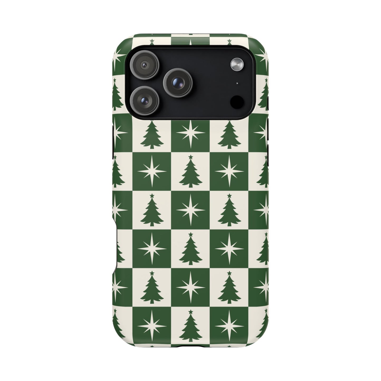 Evergreen Check iPhone Case