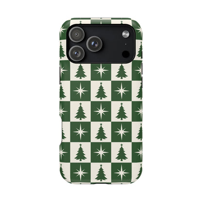 Evergreen Check iPhone Case