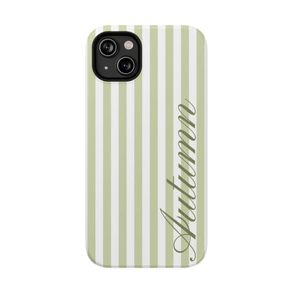 Personalized Green Beau iPhone Case