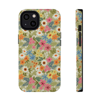 Colorful Posies iPhone Case