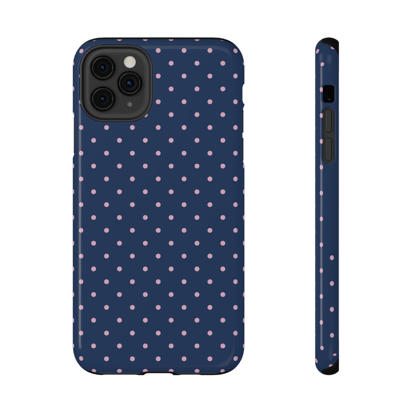 Periwinkle Mini Dots iPhone Case