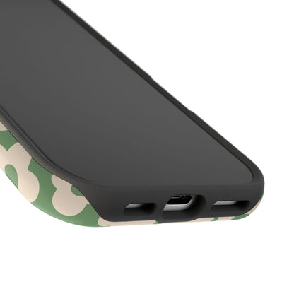 Green Las Flores iPhone Case