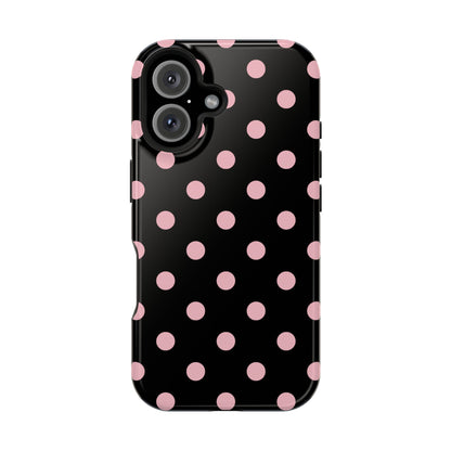 Sweet Midnight Polka Dots iPhone Case