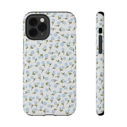 Blue Bloom iPhone Case
