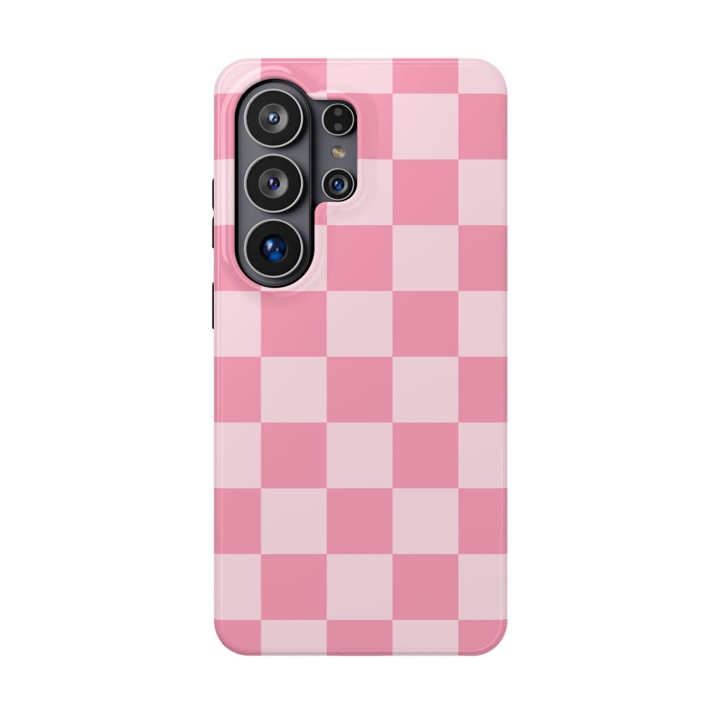 Pink Candy Checkered Samsung Case