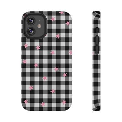 Starlight Gingham iPhone Case