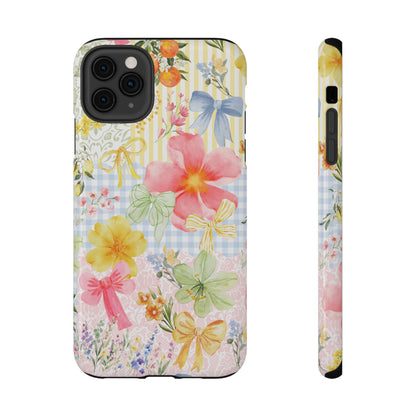 Garden Party Collage iPhone Case