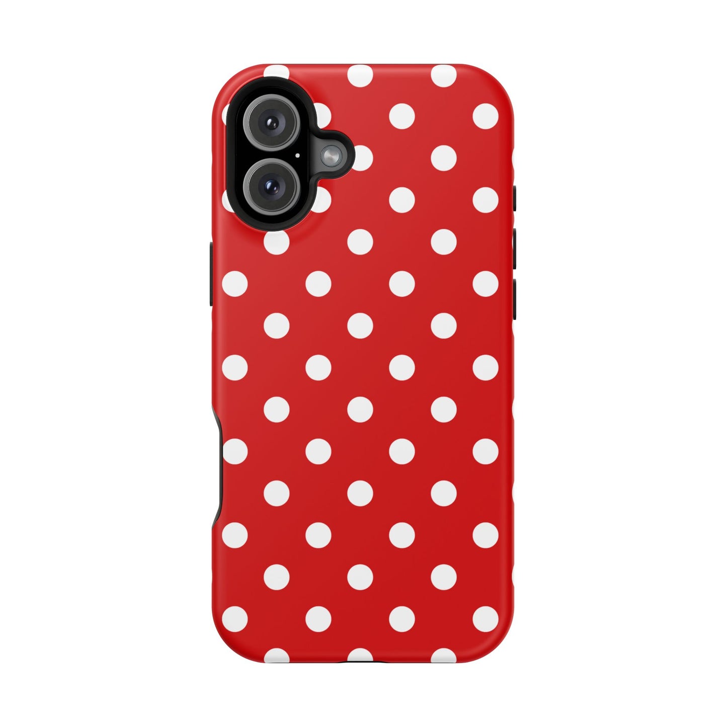 Red Polka Dots iPhone Case