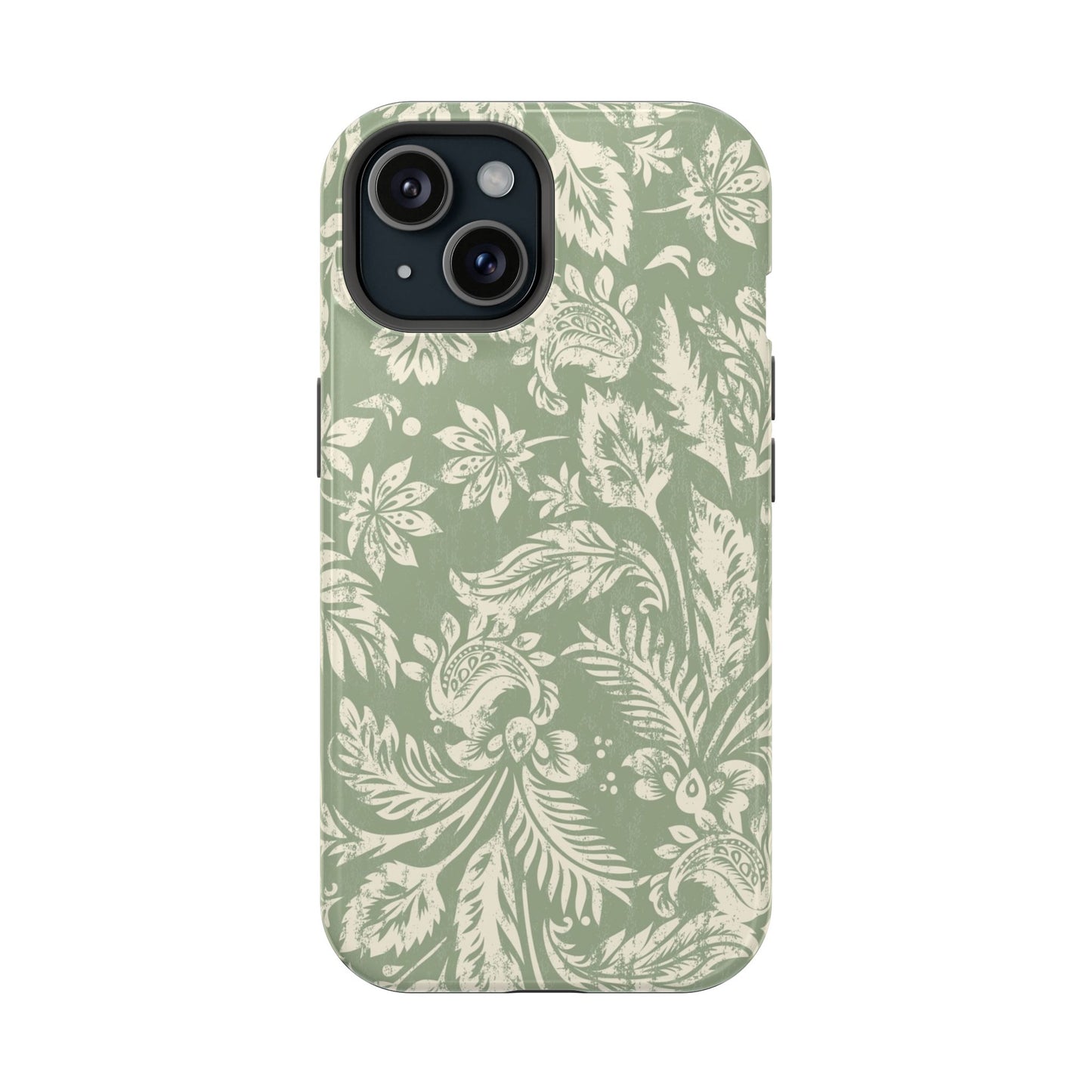 Sage Paisley iPhone Case
