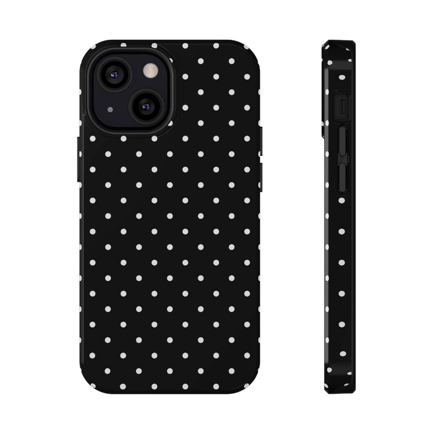 White Mini Dots iPhone Case