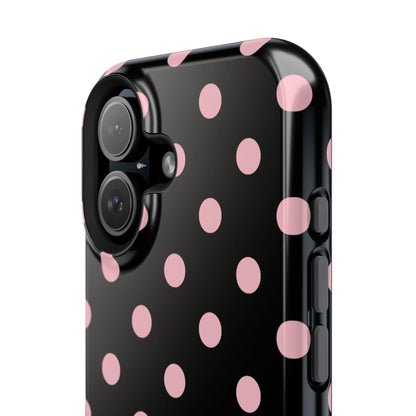 Sweet Midnight Polka Dots iPhone Case