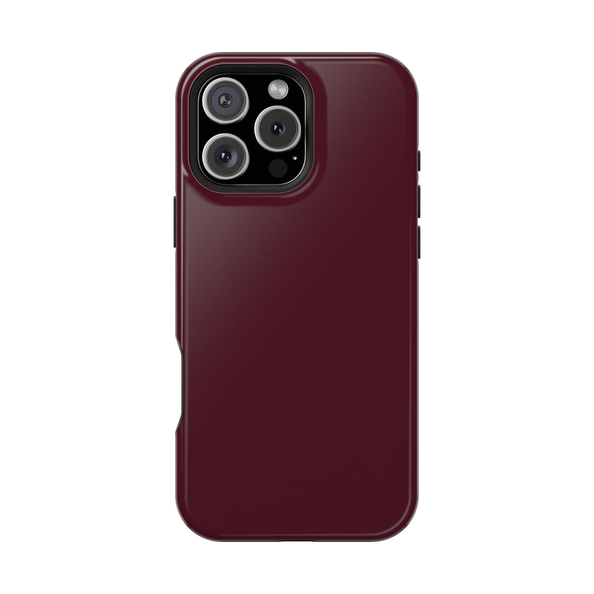 Burgundy iPhone Case