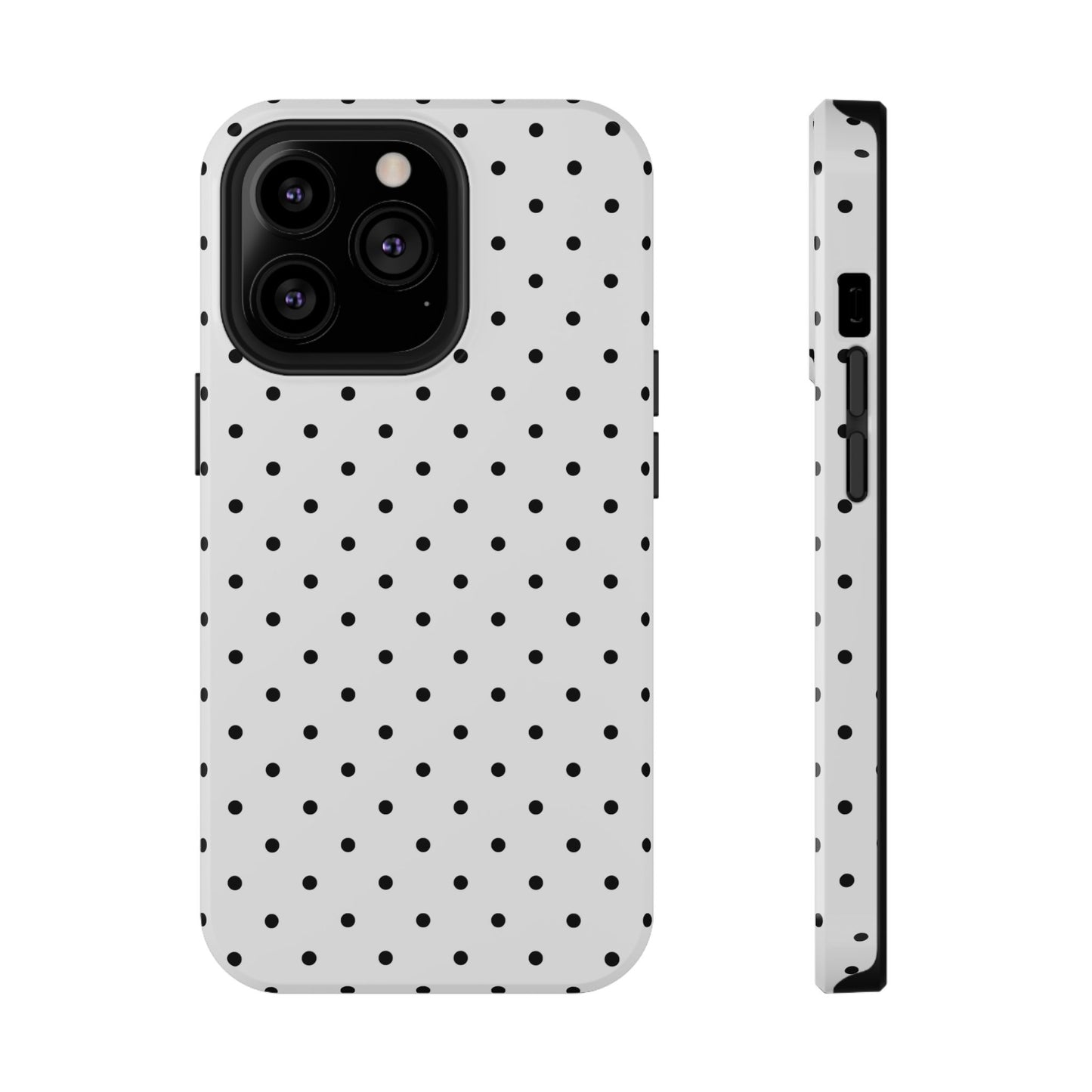 Black Mini Dots iPhone Case