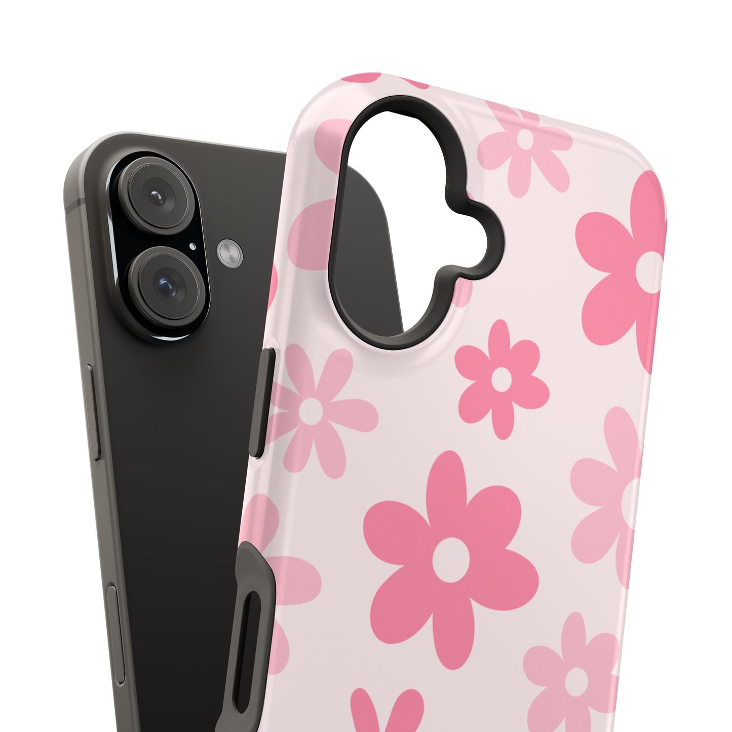Pink Flower Power iPhone Case