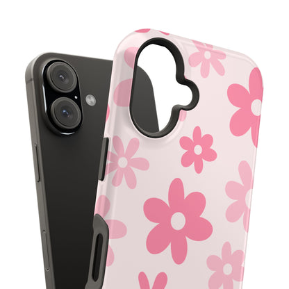 Pink Flower Power iPhone Case