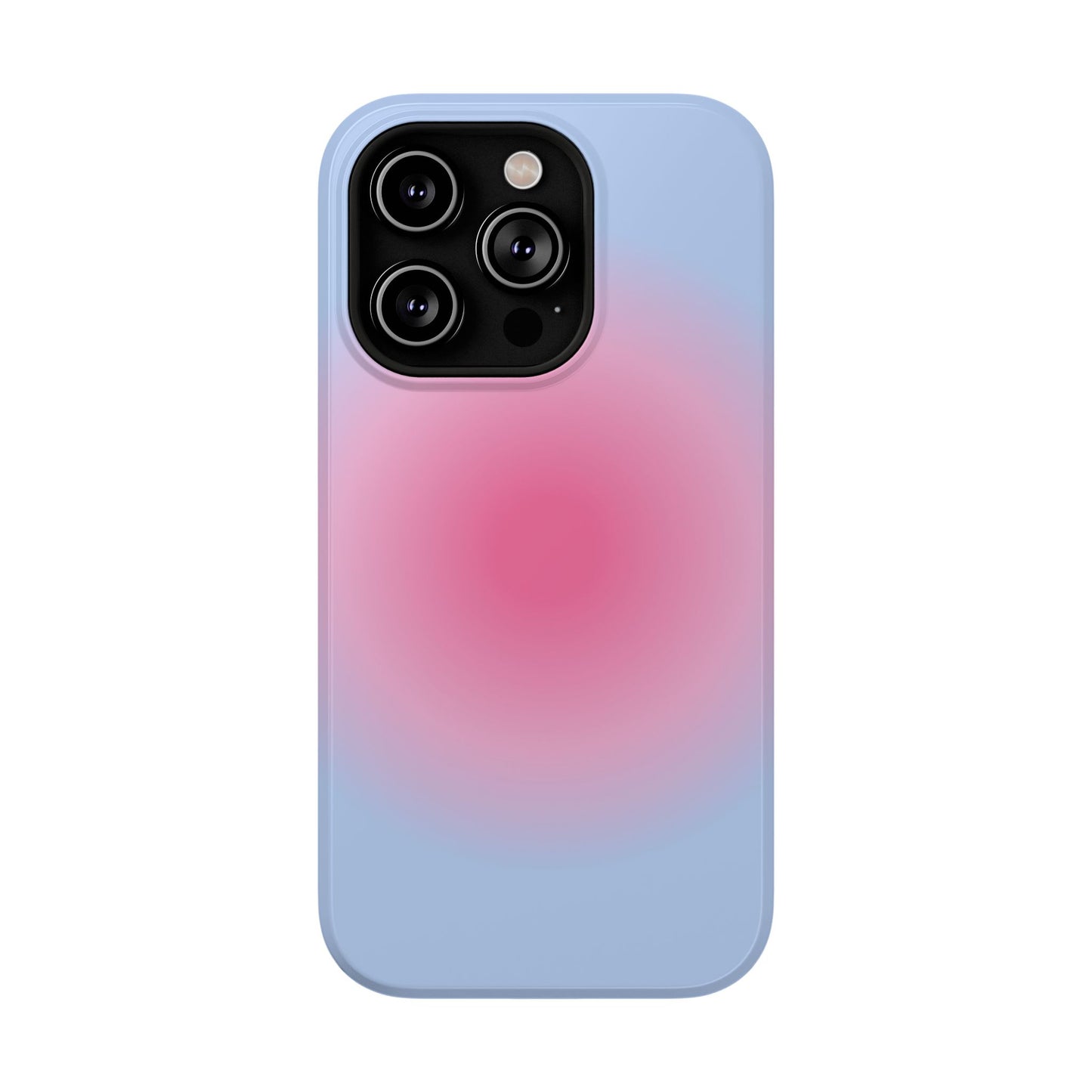 Pink & Blue Aura iPhone Case