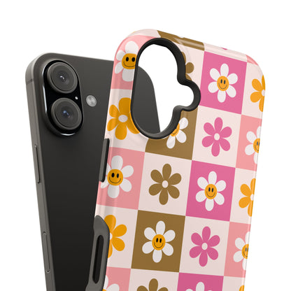 Smiley Flowers iPhone Case