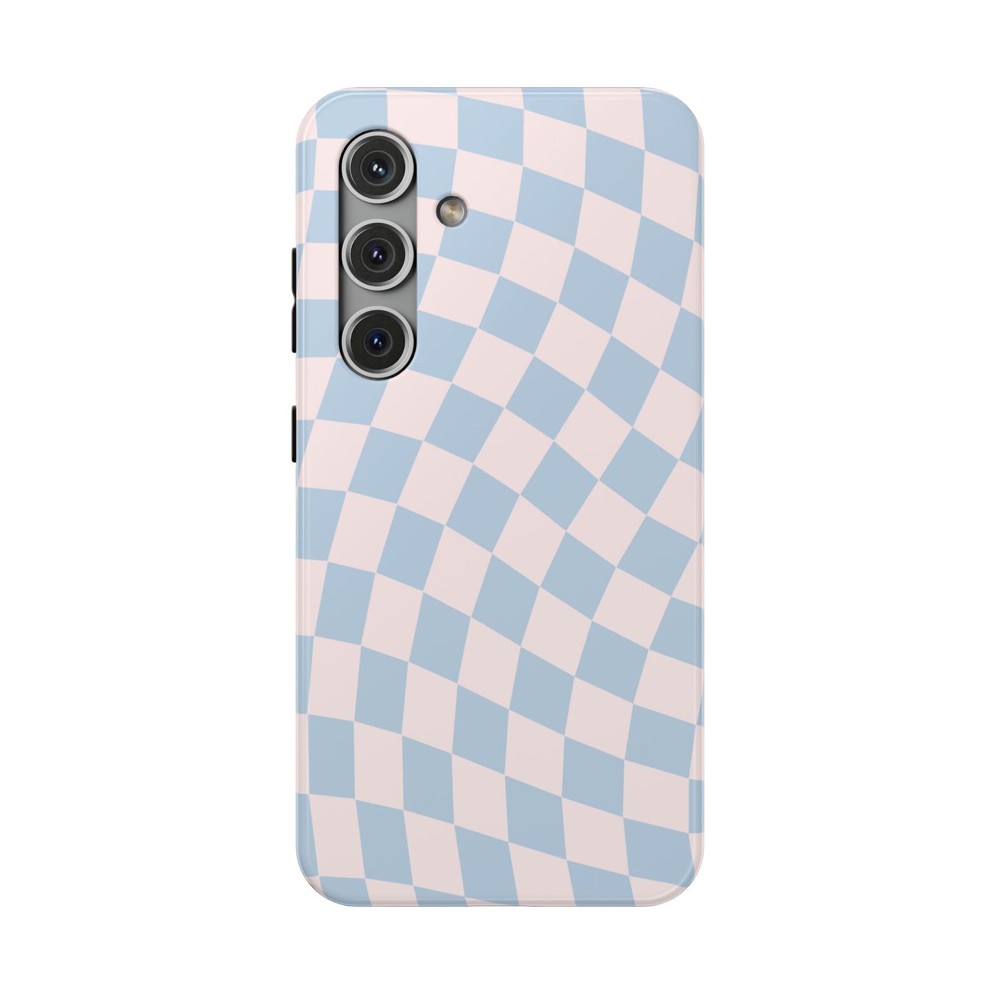 Cotton Candy Wavy Checkered Samsung Case