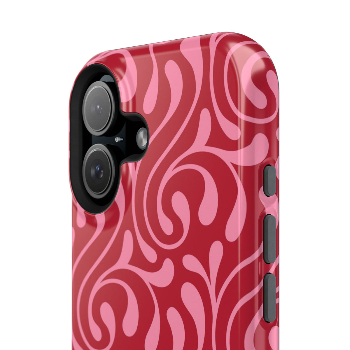 Cherry Paisley iPhone Case