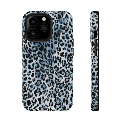 Sapphire Leopard iPhone Case