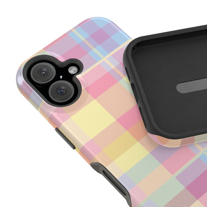 Sorbet Plaid iPhone Case