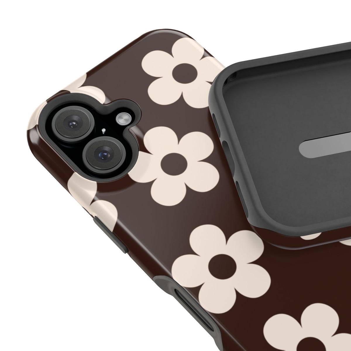 Cocoa Flowers iPhone Case