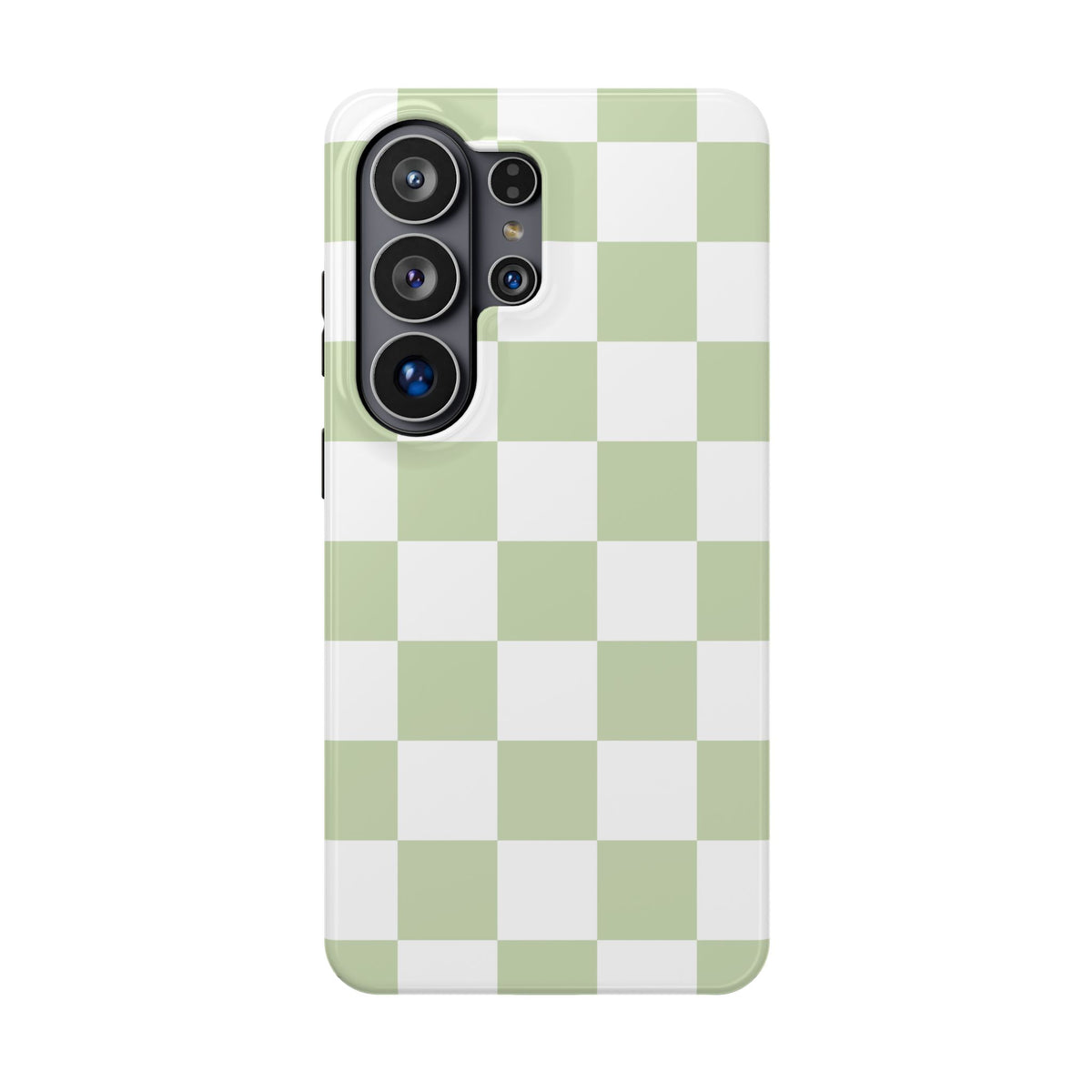 Pastel Green Checkered Samsung Case