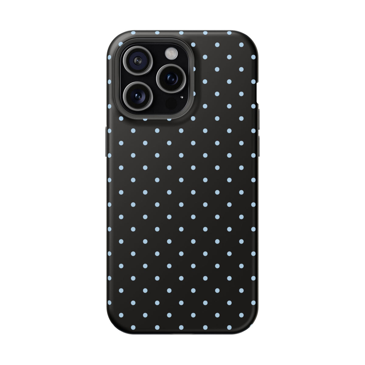 Blue Velvet Mini Dots iPhone Case