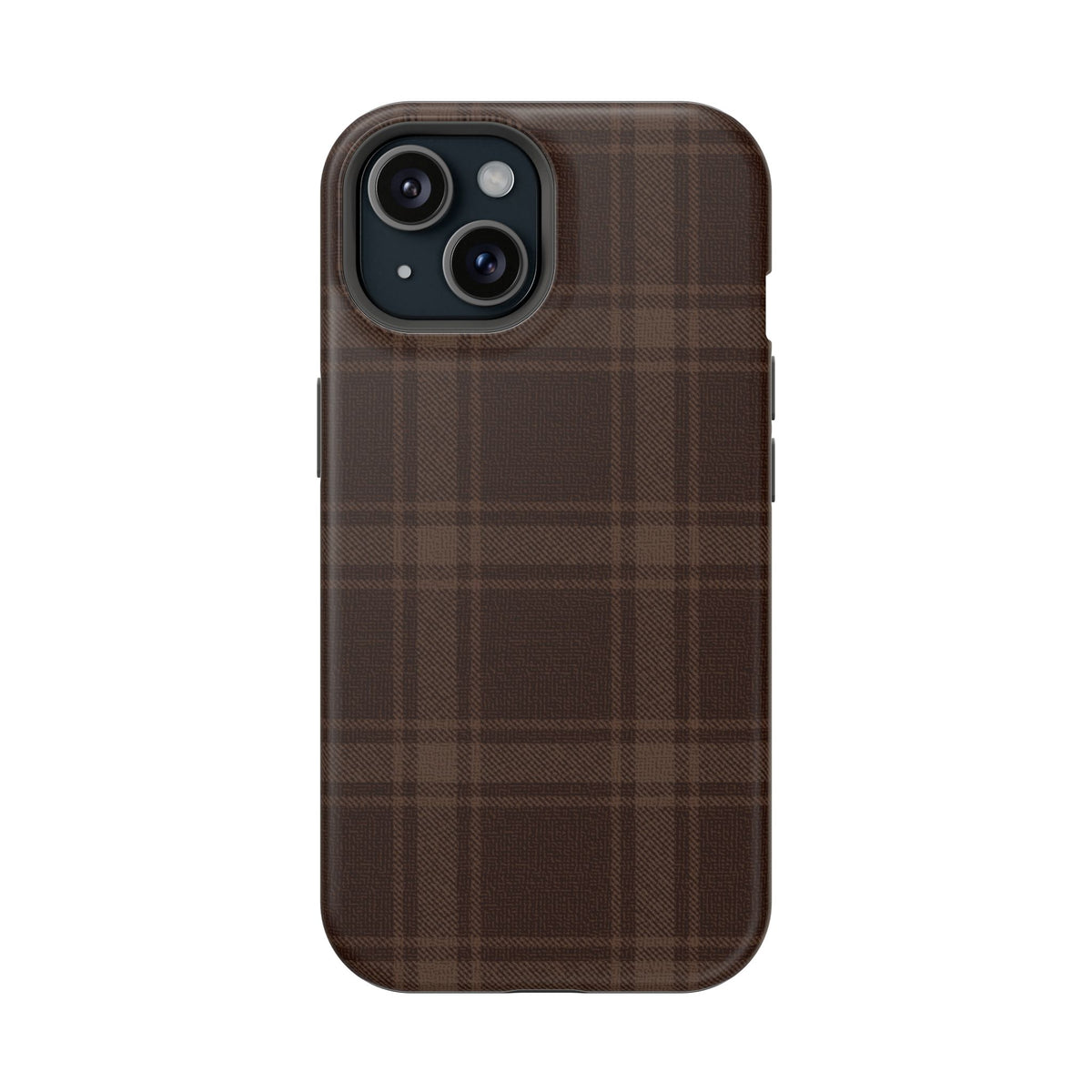 Cocoa Plaid iPhone Case