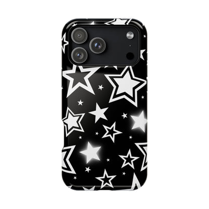 Black Stardust iPhone Case