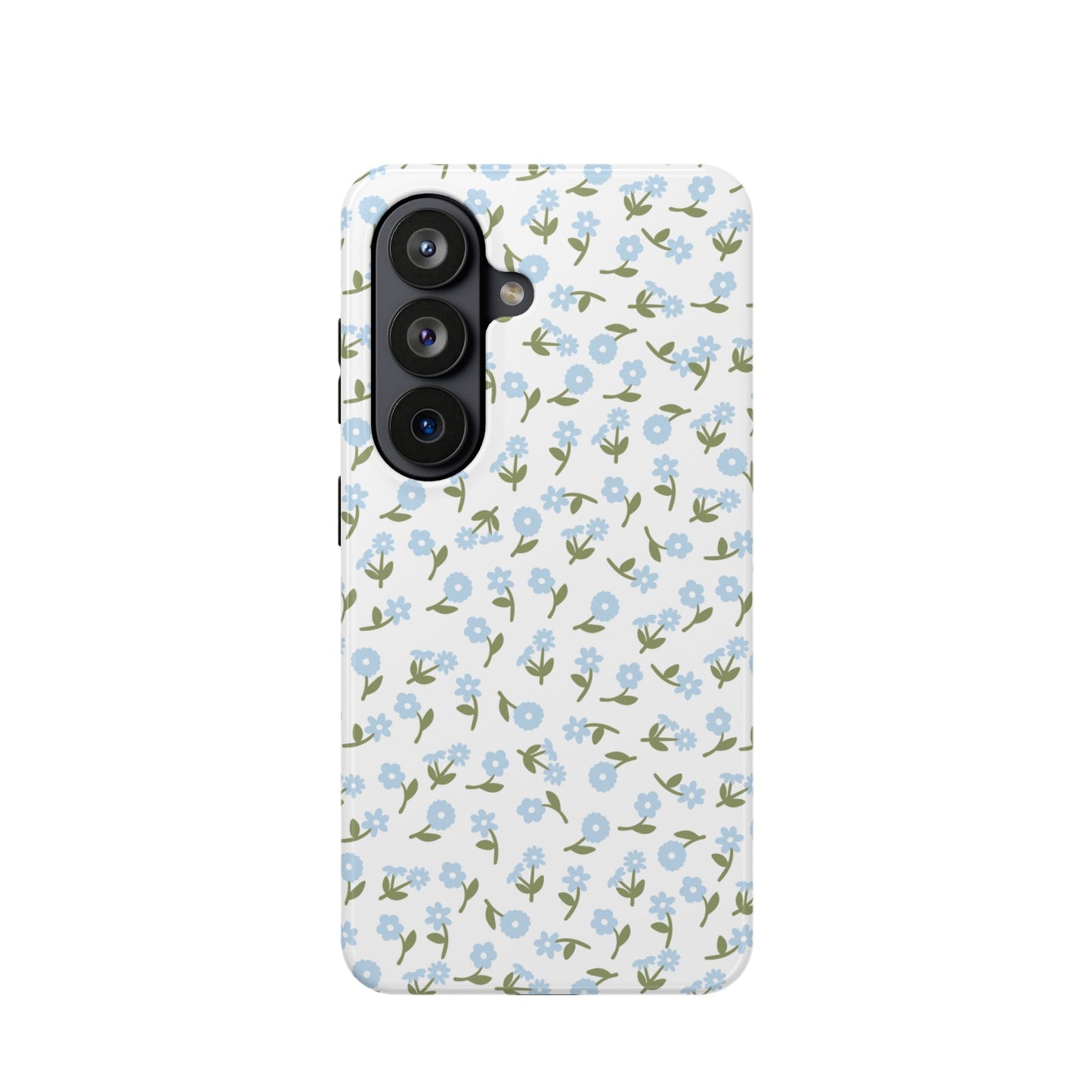 Blue Bloom Samsung Case