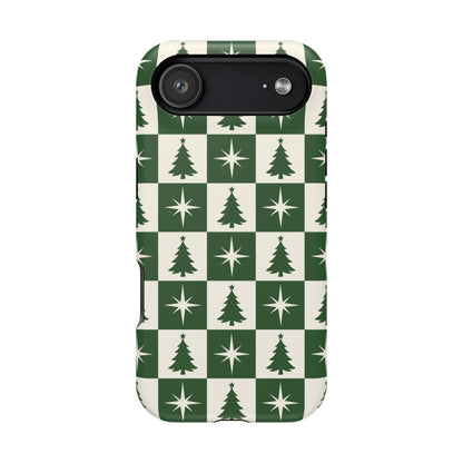 Evergreen Check iPhone Case