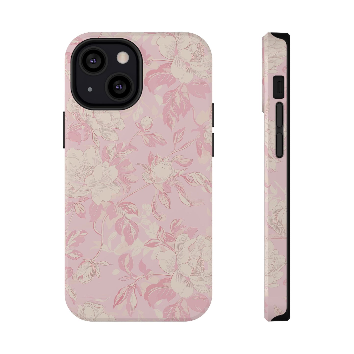 Pretty Pink Toile iPhone Case