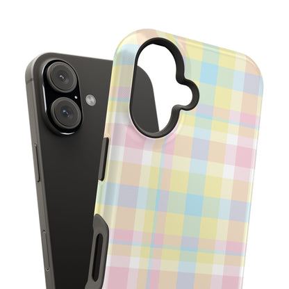 Buttercream Plaid iPhone Case