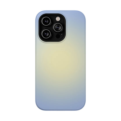 Blue & Yellow Aura iPhone Case