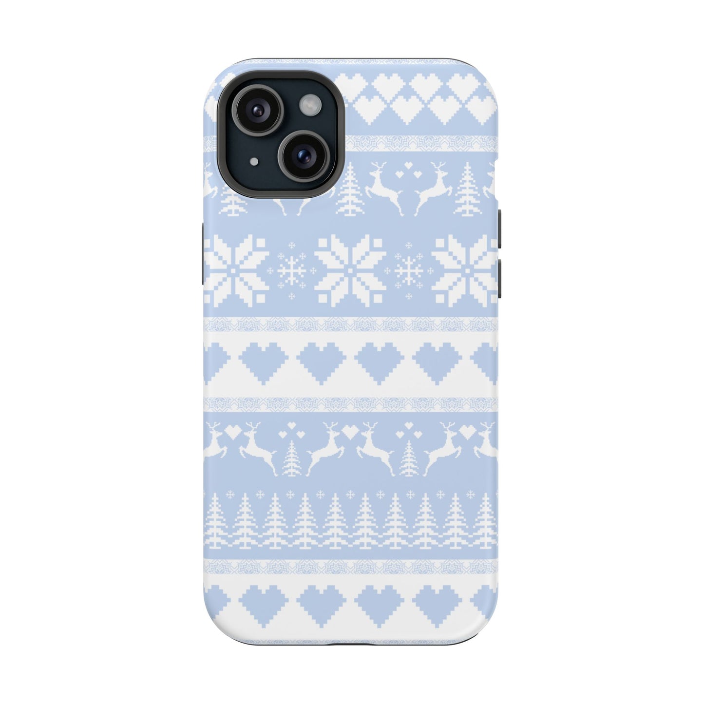Blue Christmas Sweater iPhone Case
