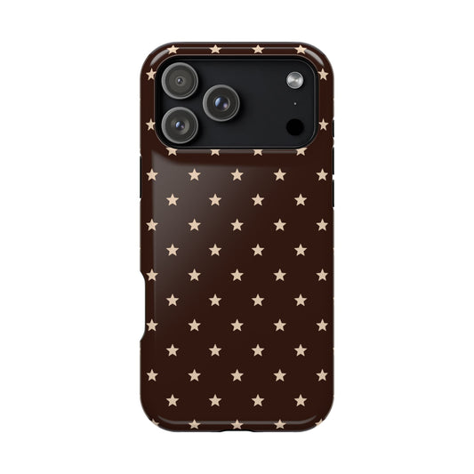 Mocha Stars iPhone Case