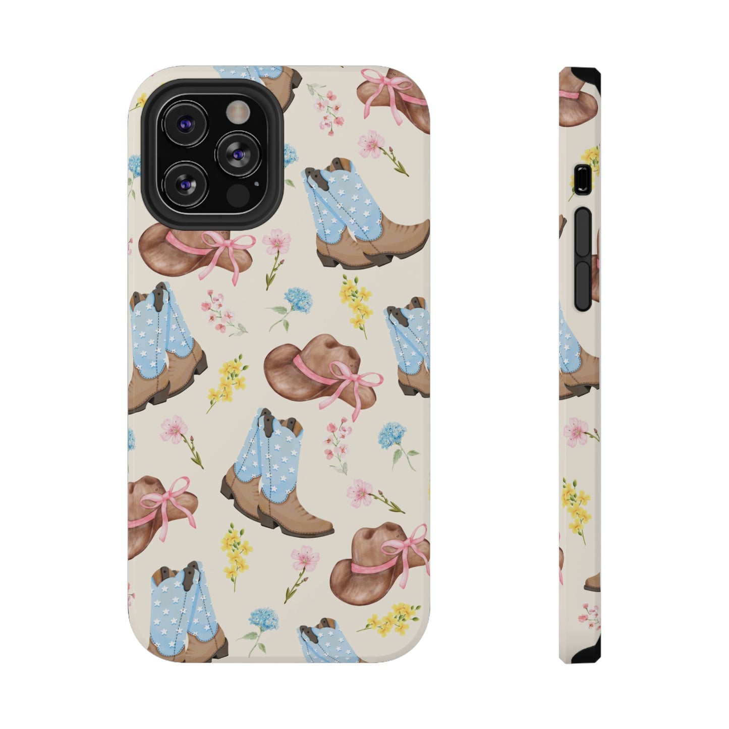 Floral Cowgirl iPhone Case