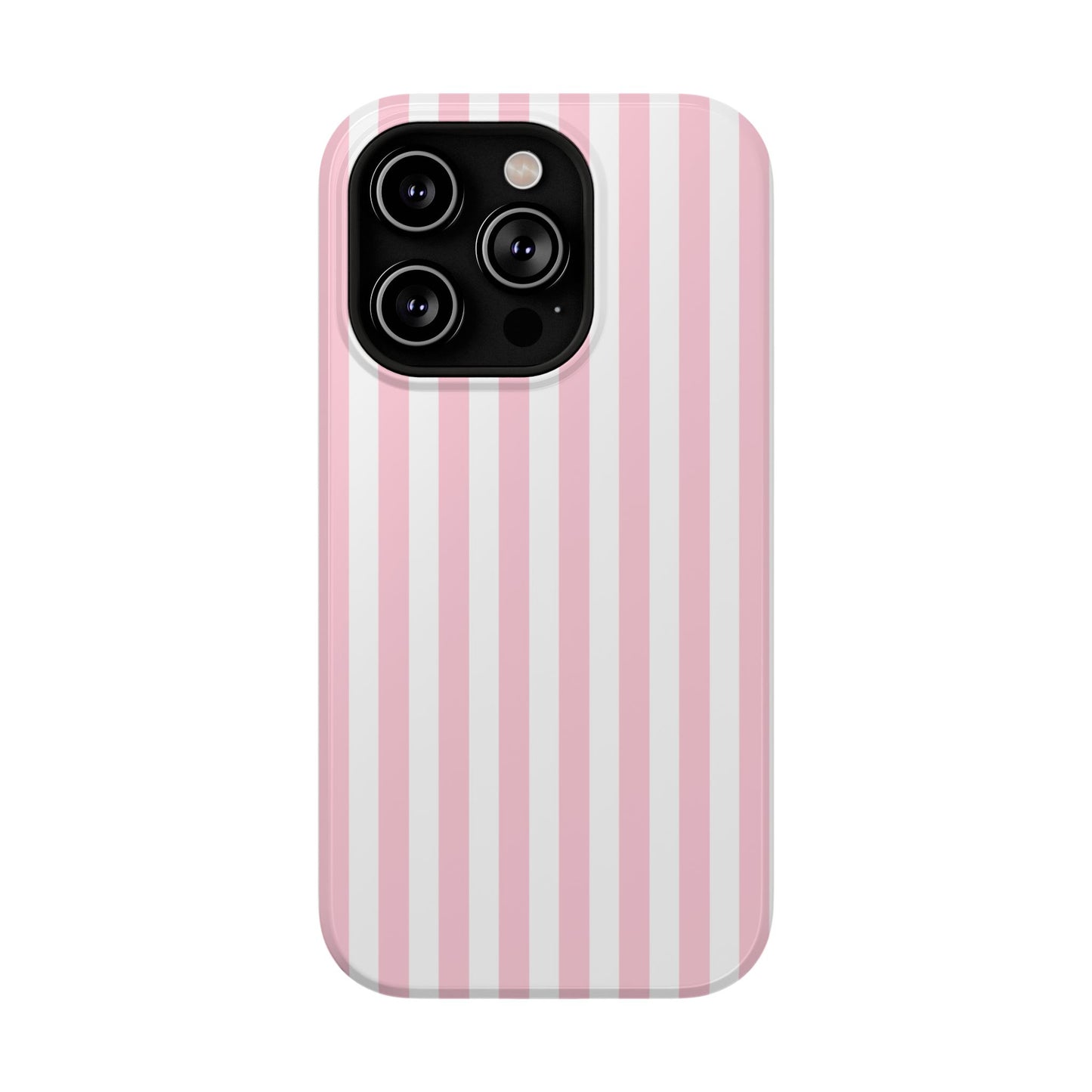 Pink Picnic Stripes iPhone Case