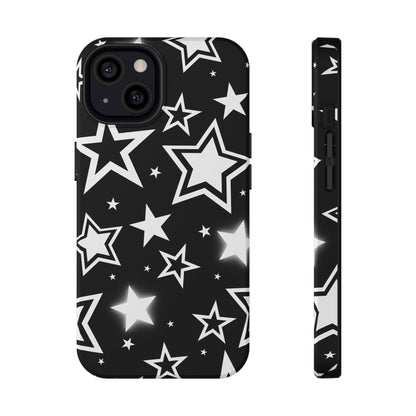Black Stardust iPhone Case